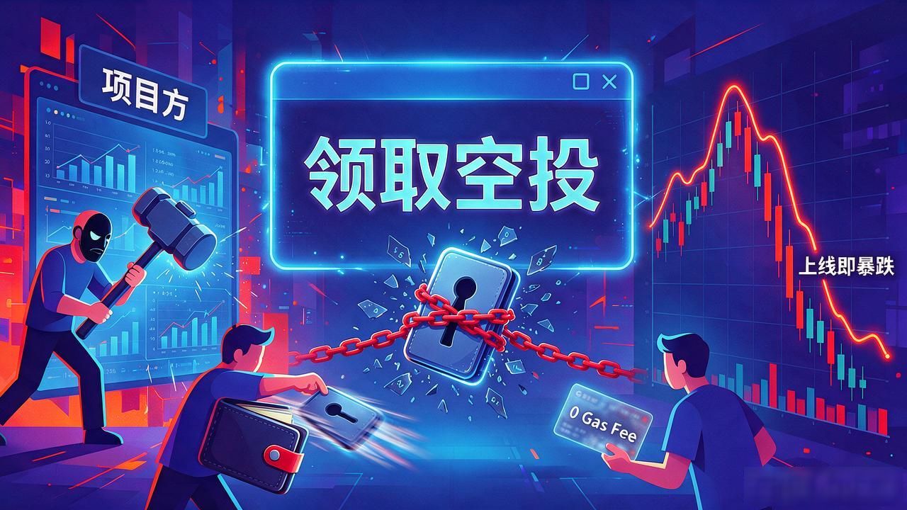 数字货币空投是什么？免费领币的门道到底靠不靠谱，普通人别交智商税