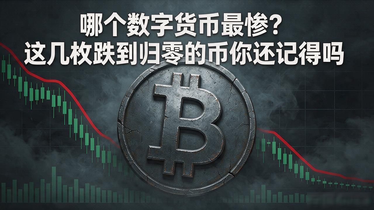 哪个数字货币最惨？这几枚跌到归零的币你还记得吗