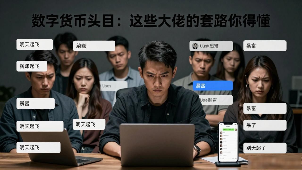 数字货币头目_数字货币头目 营销手段_去中心化 财富自由 陷阱