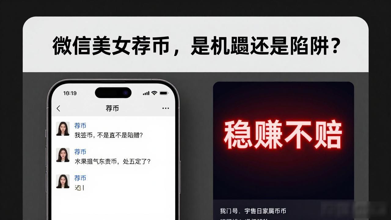 数字货币投资陷阱_微信美女拉人炒币骗局_微信美女推销数字货币