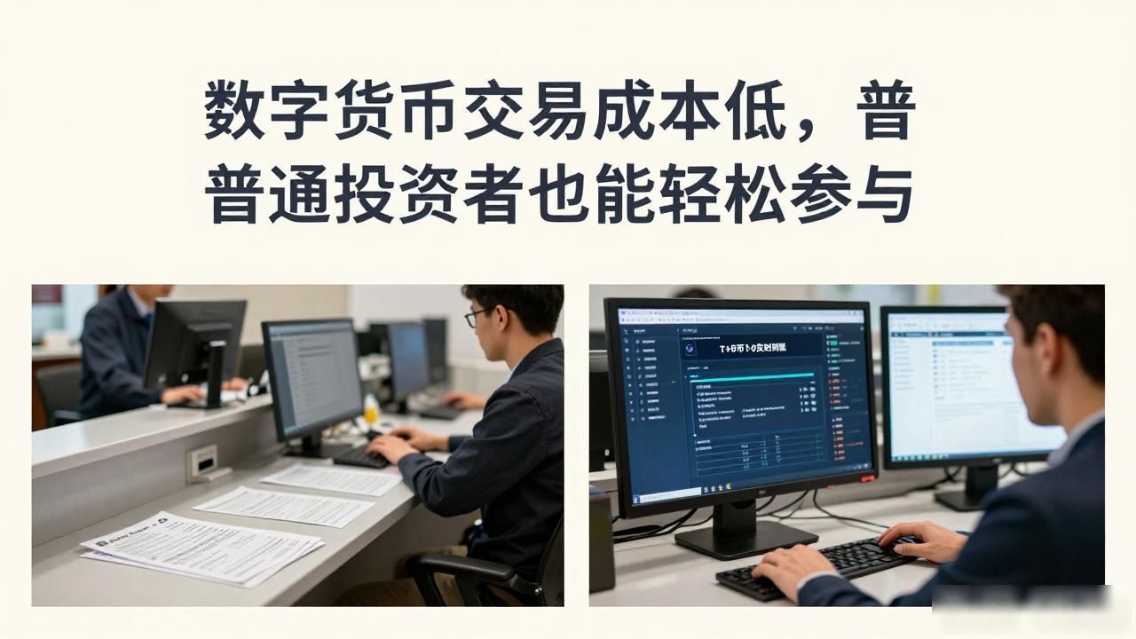 数字货币交易成本低_传统金融市场交易成本对比_数字货币交易成本低