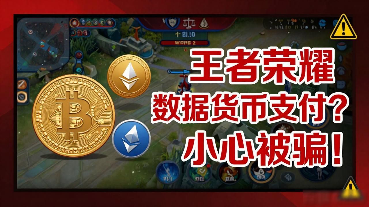 王者荣耀数字货币支付？小心被骗！