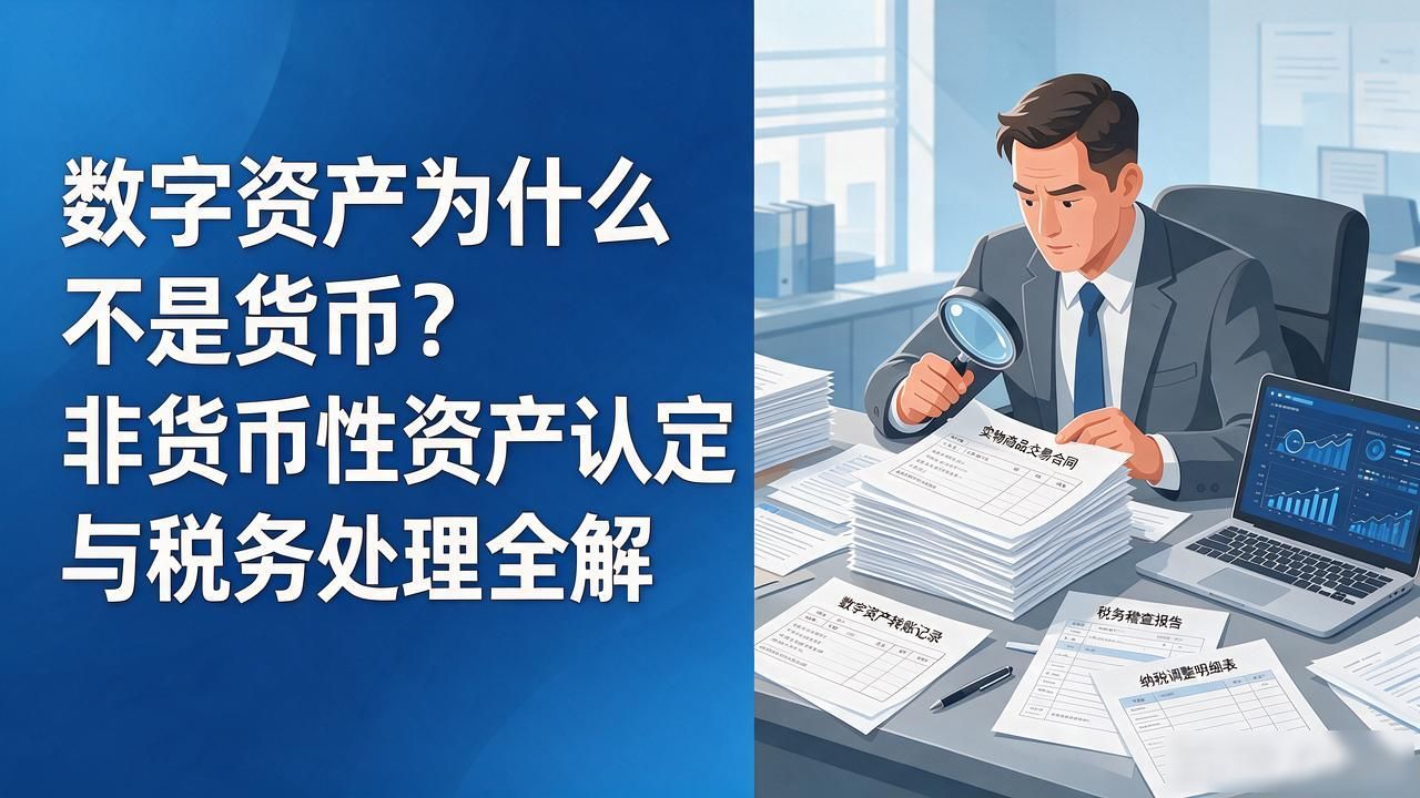 非货币性资产税务申报_数字资产入账会计处理_数字资产非货币性资产