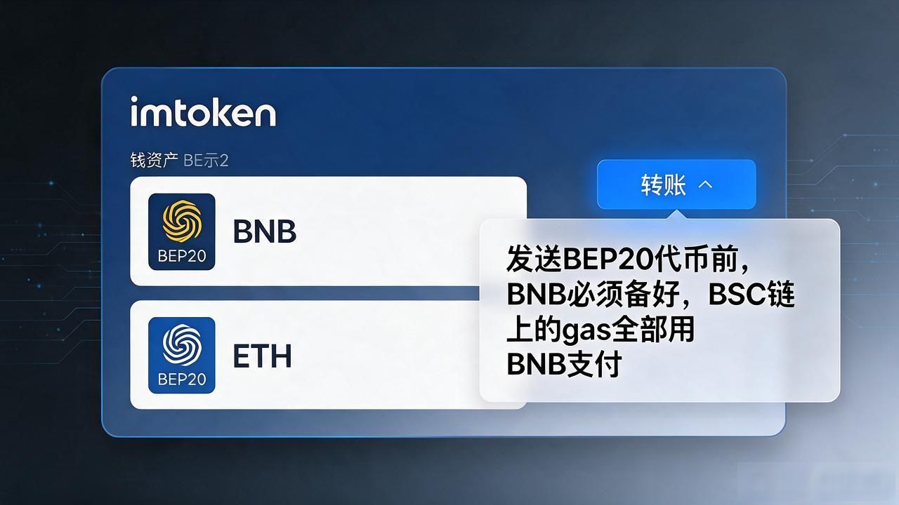 imtoken能收BEP20币吗？BSC链转账实操经验分享
