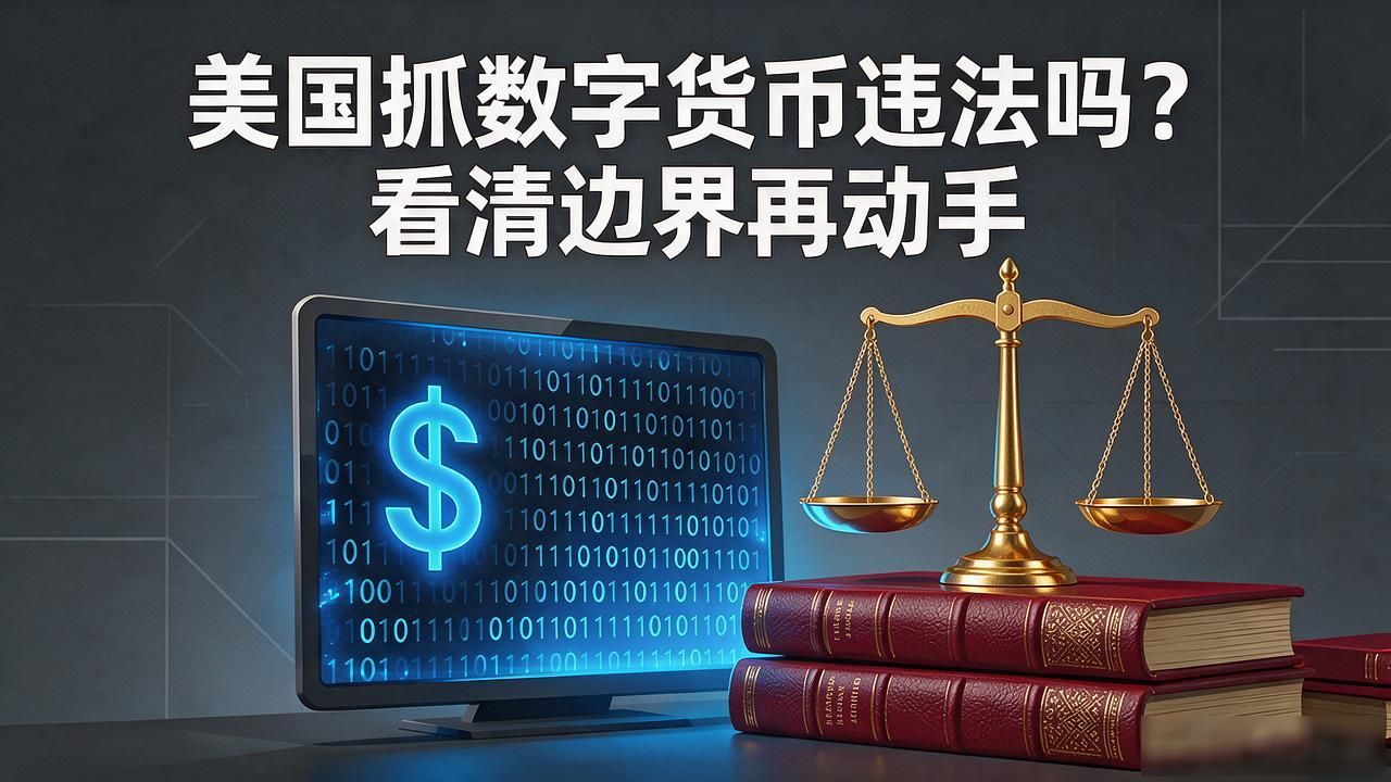 美国抓数字货币违法吗？看清边界再动手