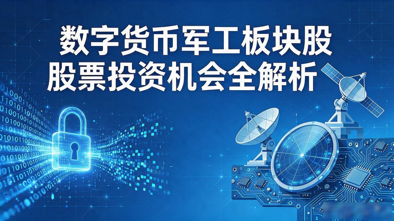 数字货币军工板块股票投资机会全解析