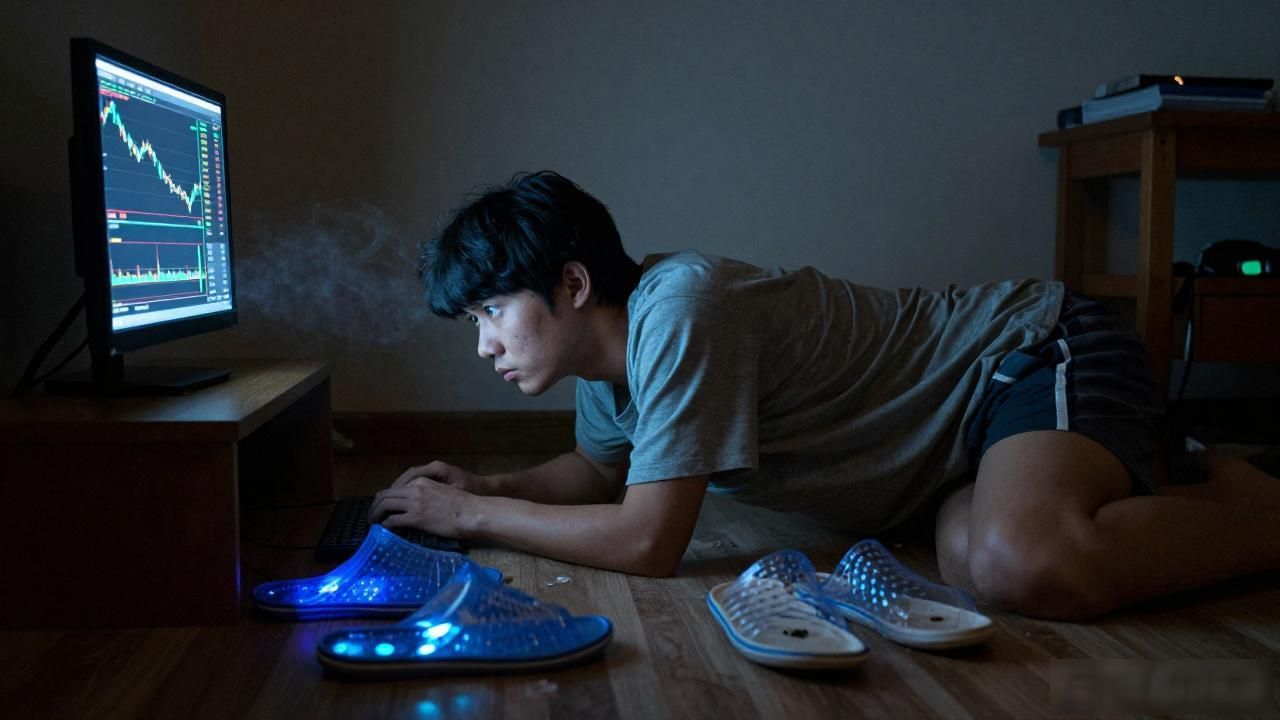 十块钱的塑料胶鞋和屏幕上的数字货币，小县城打工人两头算账