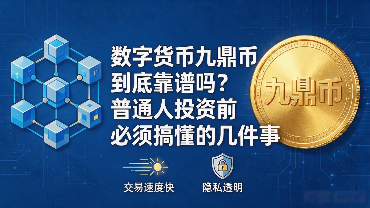 数字货币九鼎币到底靠谱吗？普通人投资前必须搞懂的几件事