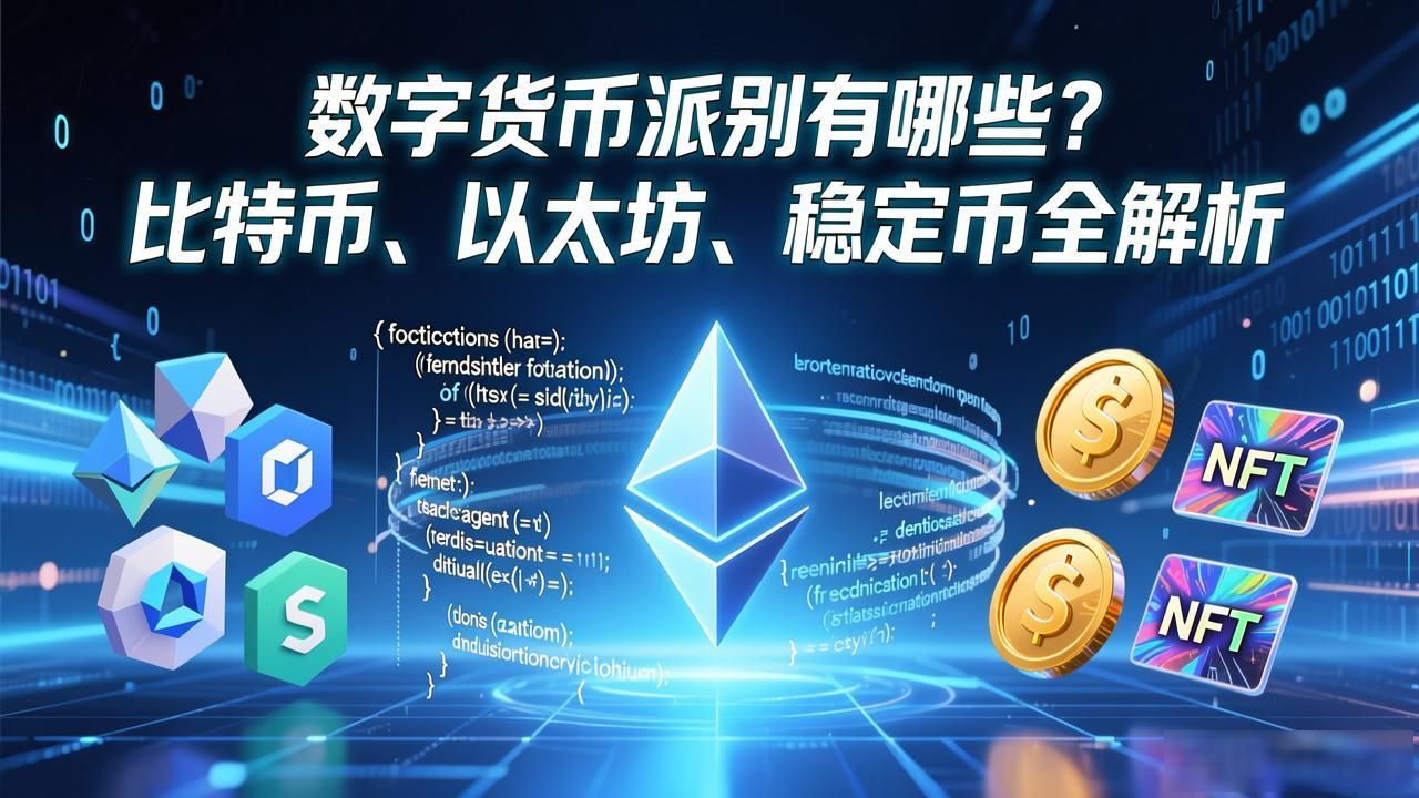 比特币派底层逻辑与特点_数字货币派别差异对比_数字货币的派别