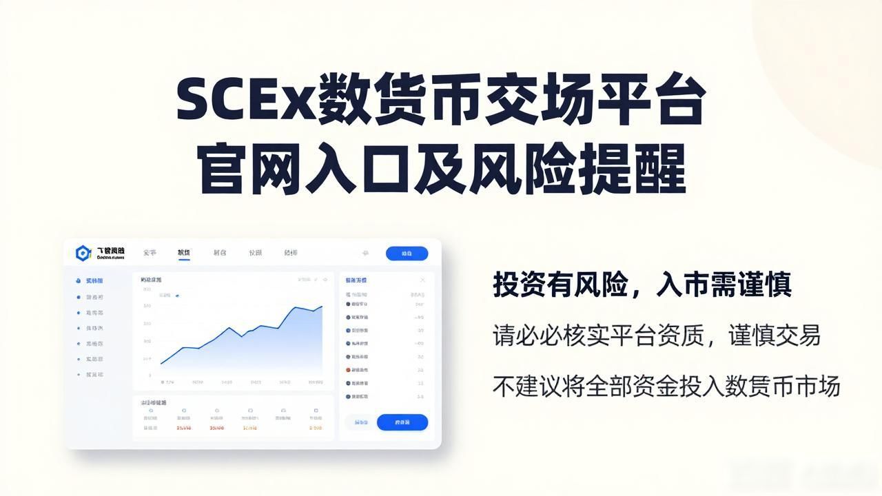 SCEx数字货币交易平台官网入口及风险提醒