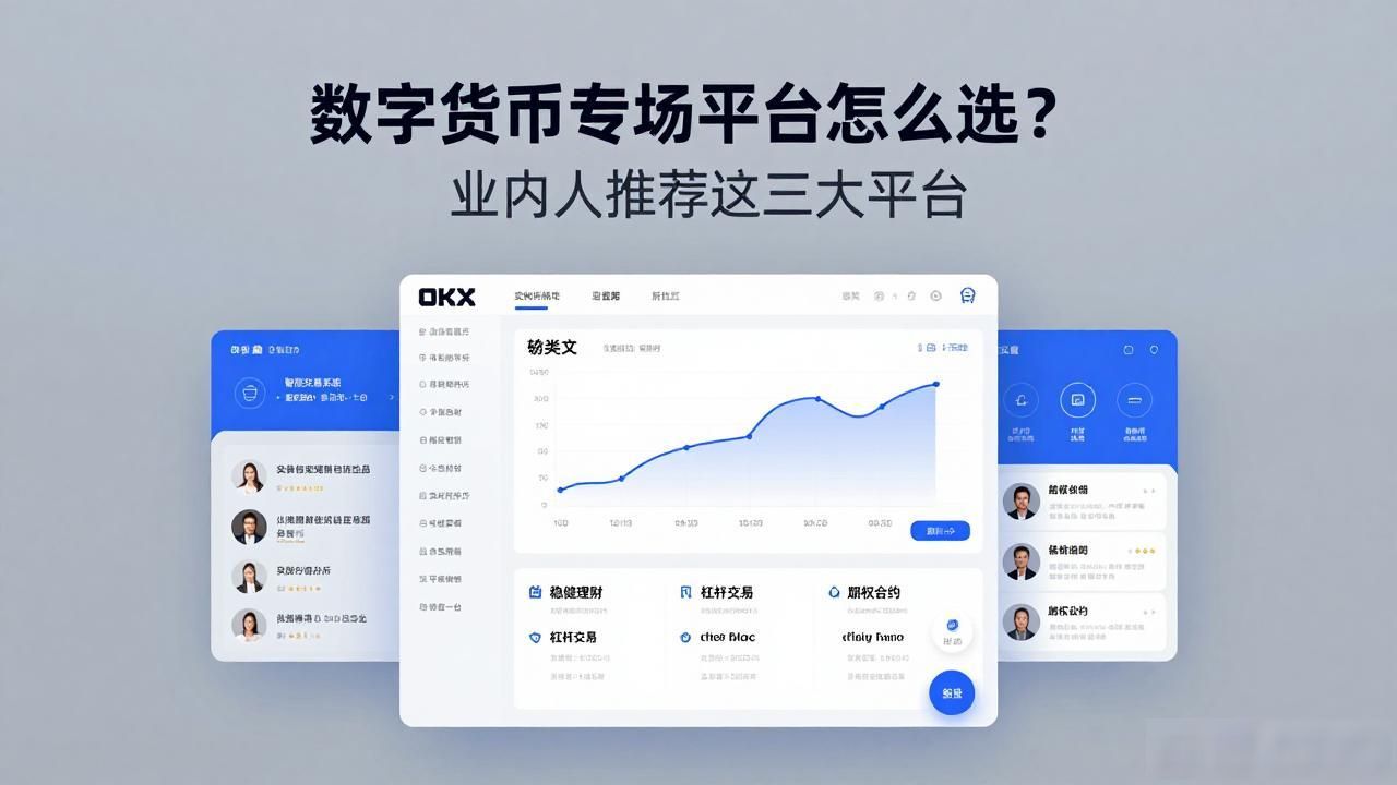 数字货币交易平台怎么选？业内人推荐这三大平台
