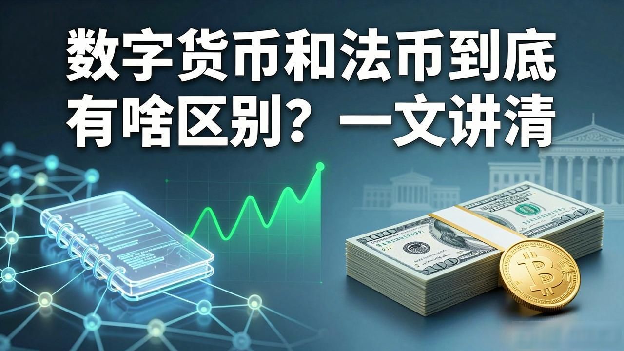 数字货币和法币到底有啥区别？一文讲清