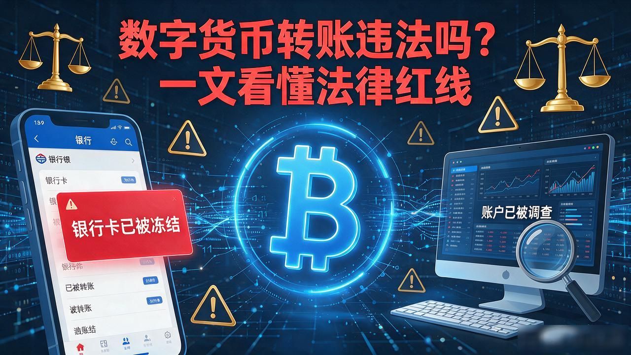 数字货币转账违法吗？一文看懂法律红线