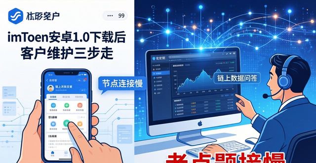 imToken安卓1.0下载后 客户维护三步走