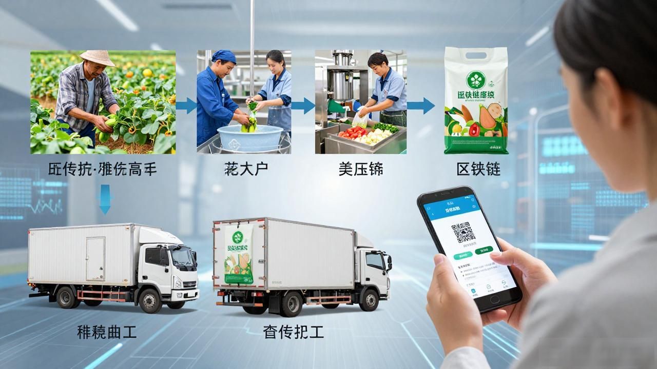 区块链与可追溯_食品安全区块链溯源_农产品区块链溯源系统