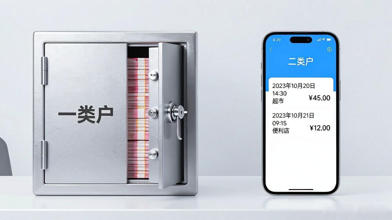 数字货币一类二类_数字货币账户使用指南_银行一类账户与二类账户区别