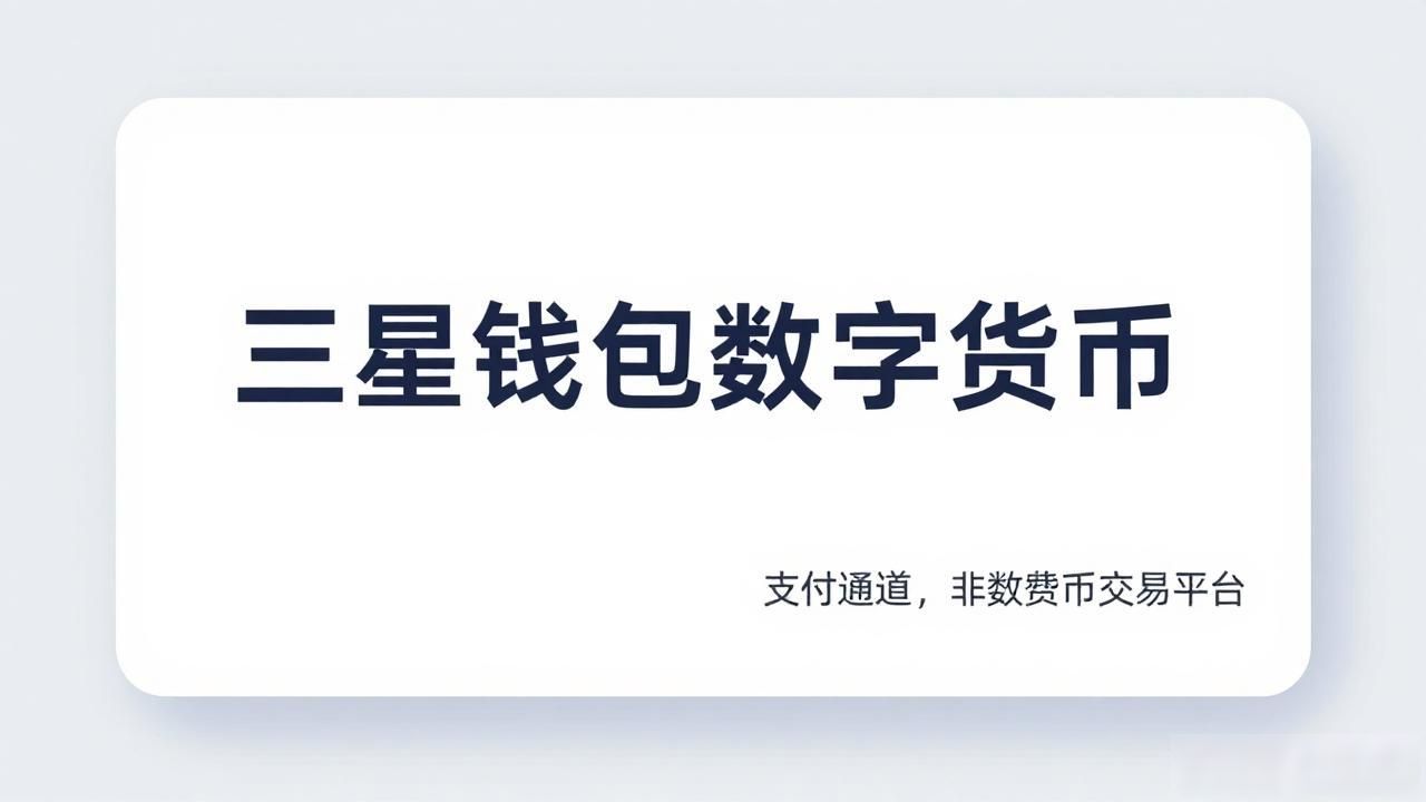 三星钱包能否买数字货币_三星钱包数字货币_三星钱包的功能