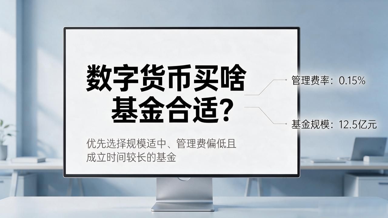 数字货币买啥基金合适？