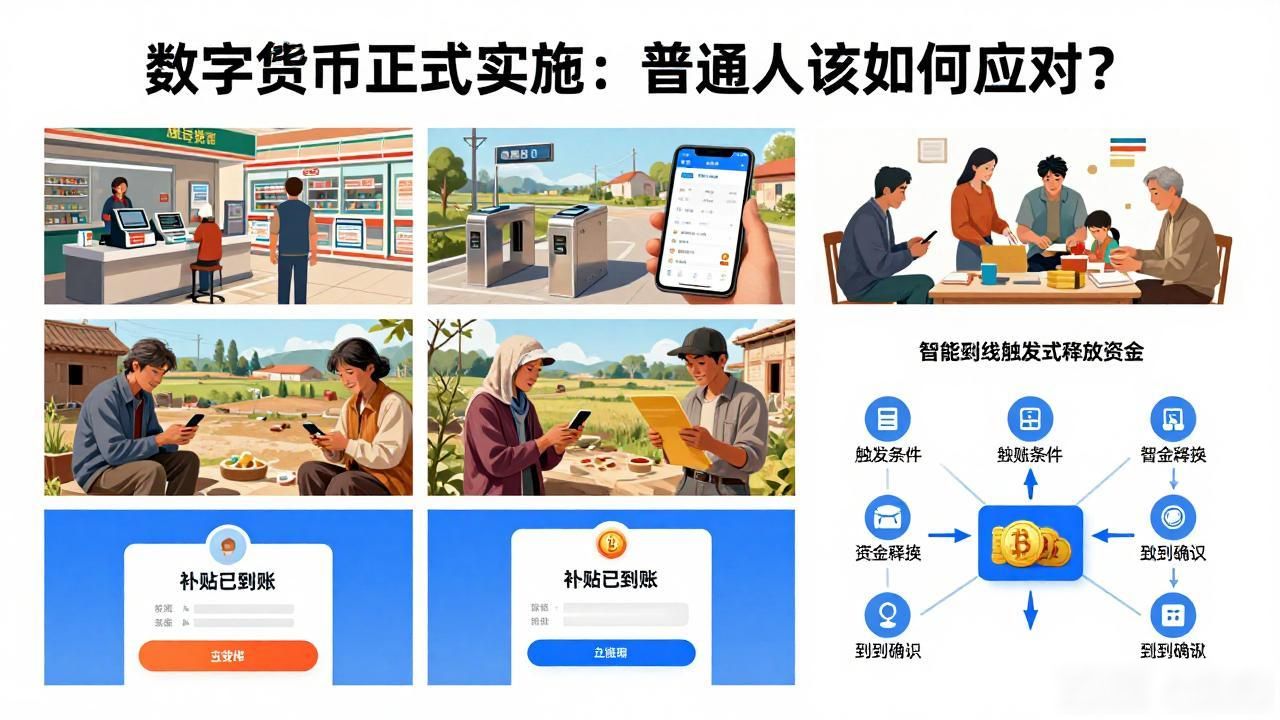 数字货币正式实施：普通人该如何应对？