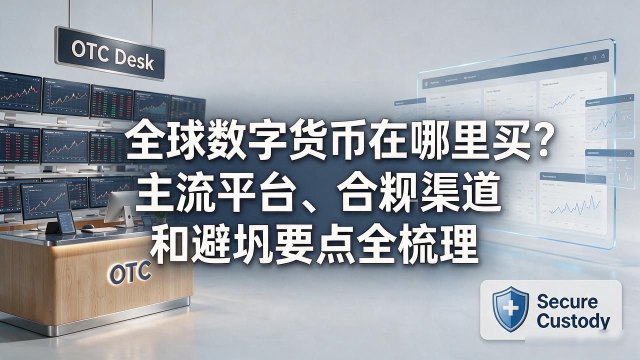 全球数字货币在哪里买？主流平台、合规渠道和避坑要点全梳理