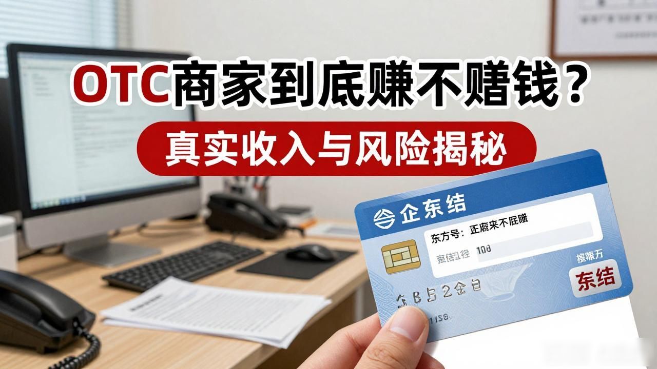 数字货币交易所otc商家赚钱吗_OTC商家赚钱真相_币圈OTC交易风险