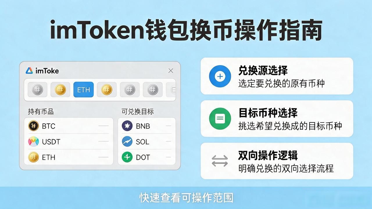 imtoken钱包怎么换币？手把手教你快速转换代币