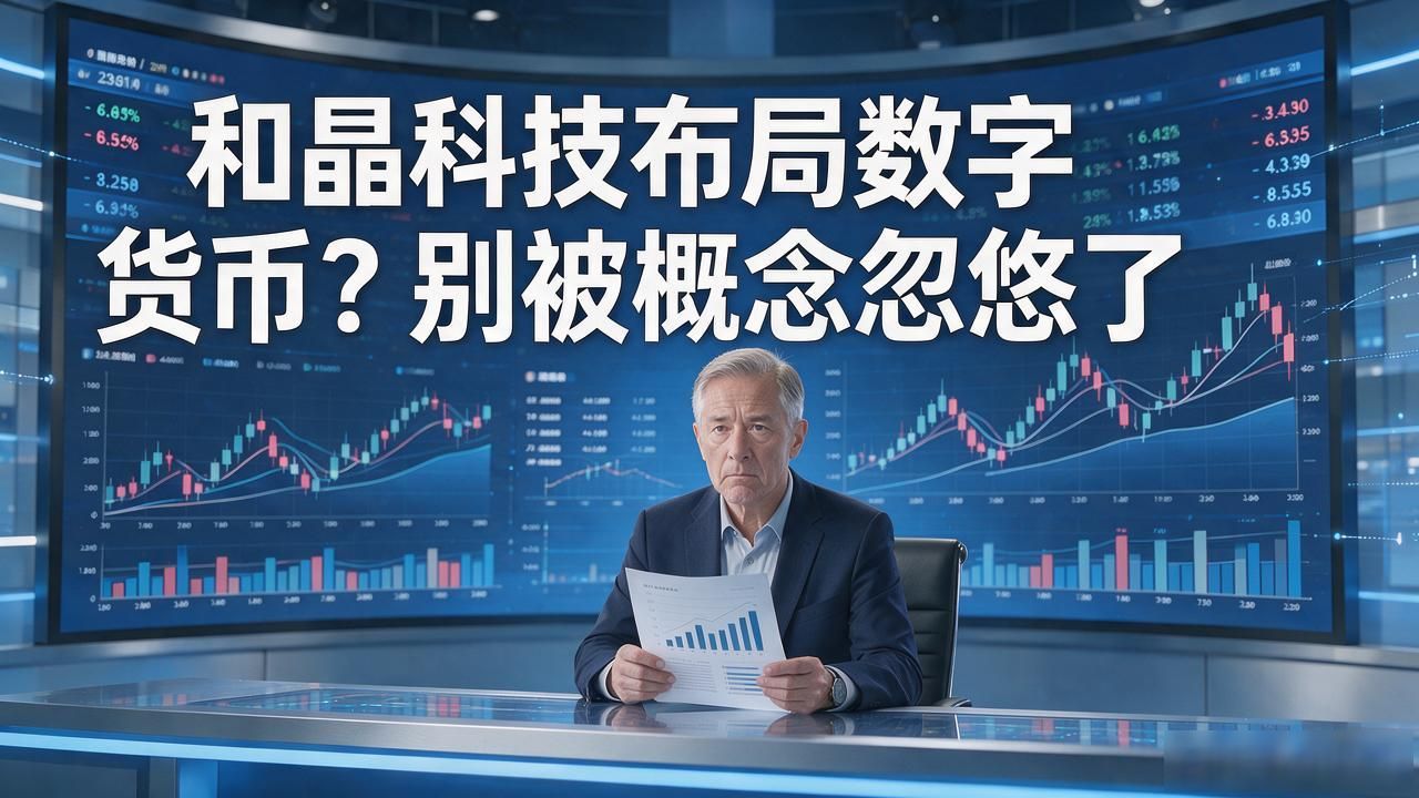 和晶科技布局数字货币？别被概念忽悠了