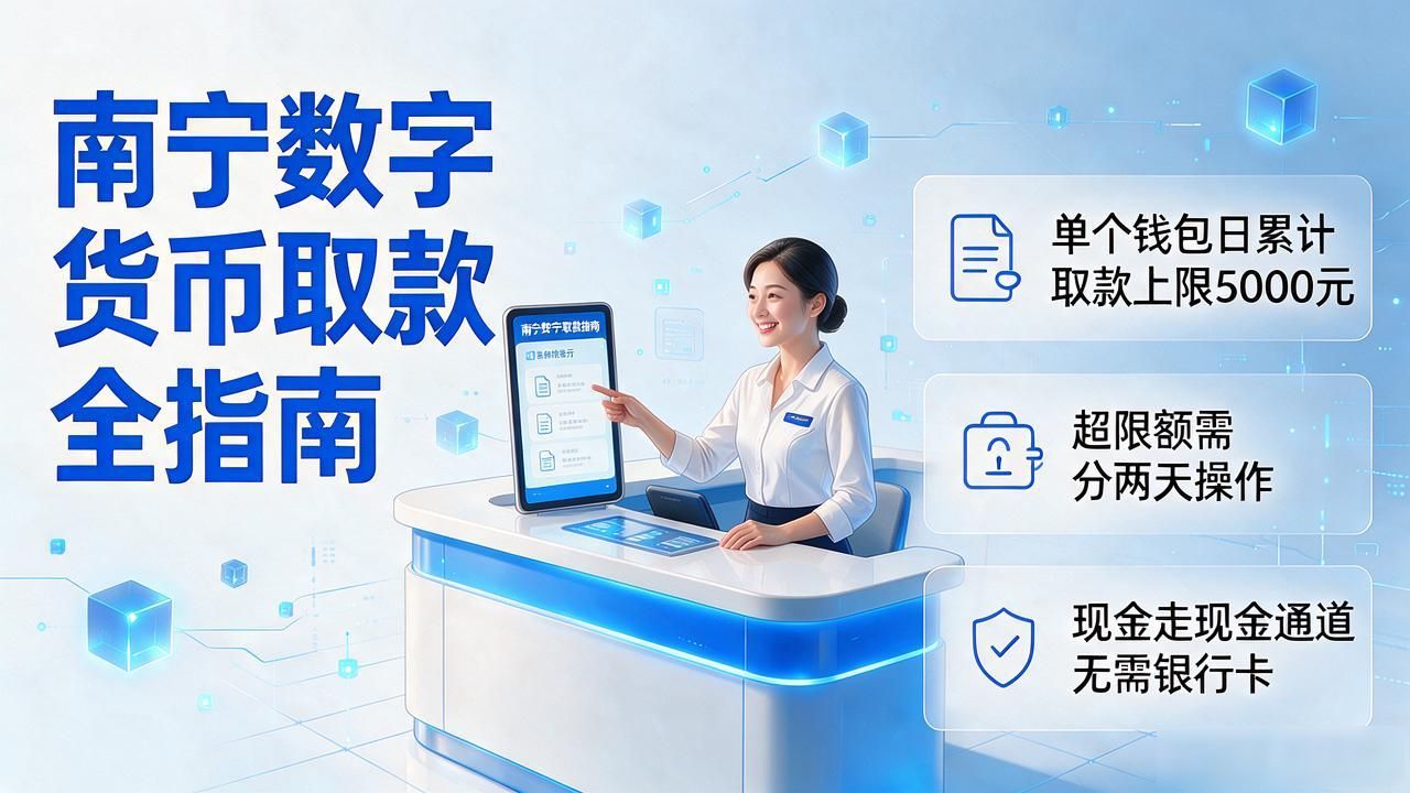 南宁数字货币取款全指南：哪些银行能取、额度多少、具体怎么操作