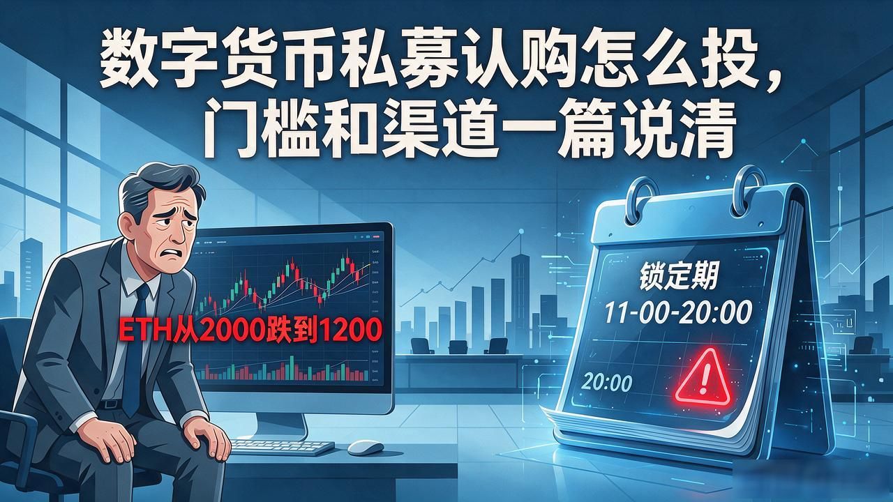 数字货币私募认购怎么投，门槛和渠道一篇说清