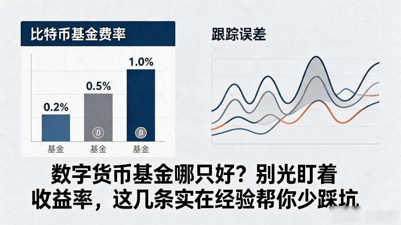 数字货币基金哪只好？别光盯着收益率，这几条实在经验帮你少踩坑