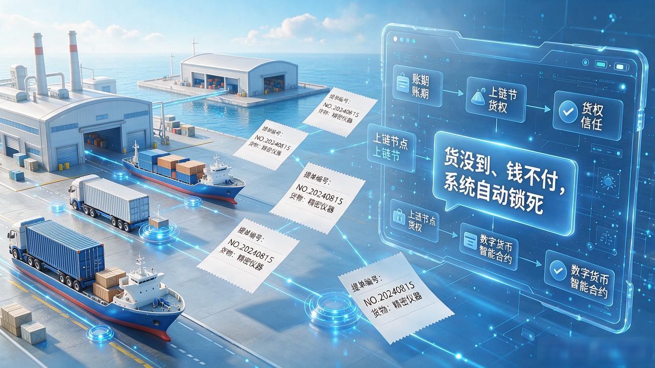 供应链和数字货币怎么搭？不是噱头，是账期、货权和信任的解法