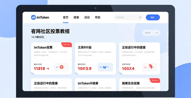 imToken官网参与社区投票教程 三步找到入口并投出代币