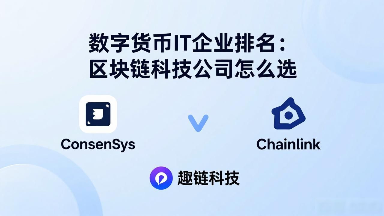数字货币IT企业排名_区块链技术开发企业_数字货币it企业排名