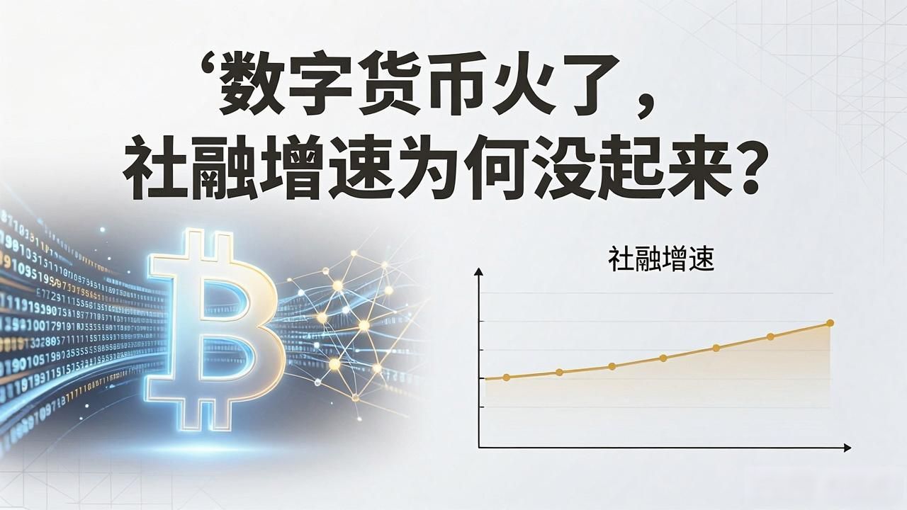 数字人民币 社融增速 关系分析_数字货币和社融增速