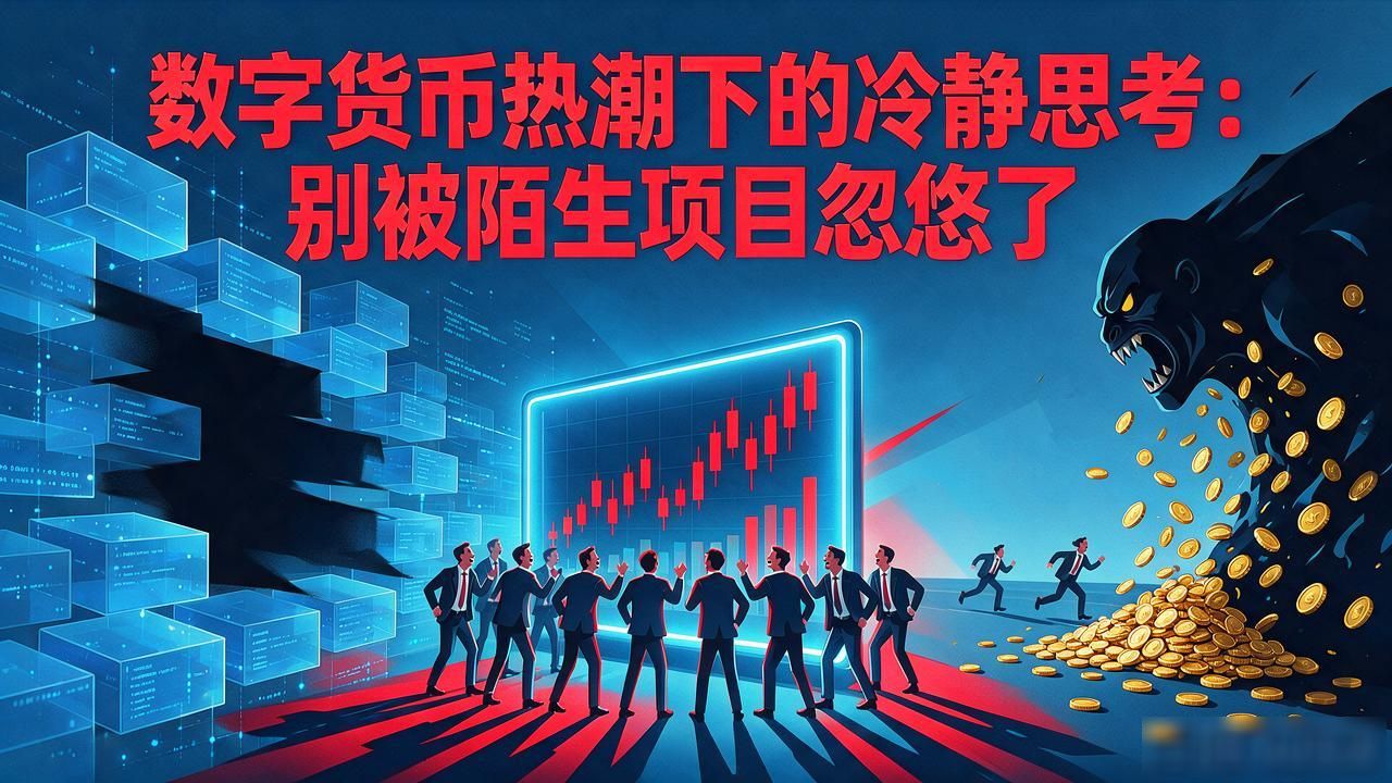 数字货币热潮下的冷静思考：别被陌生项目忽悠了