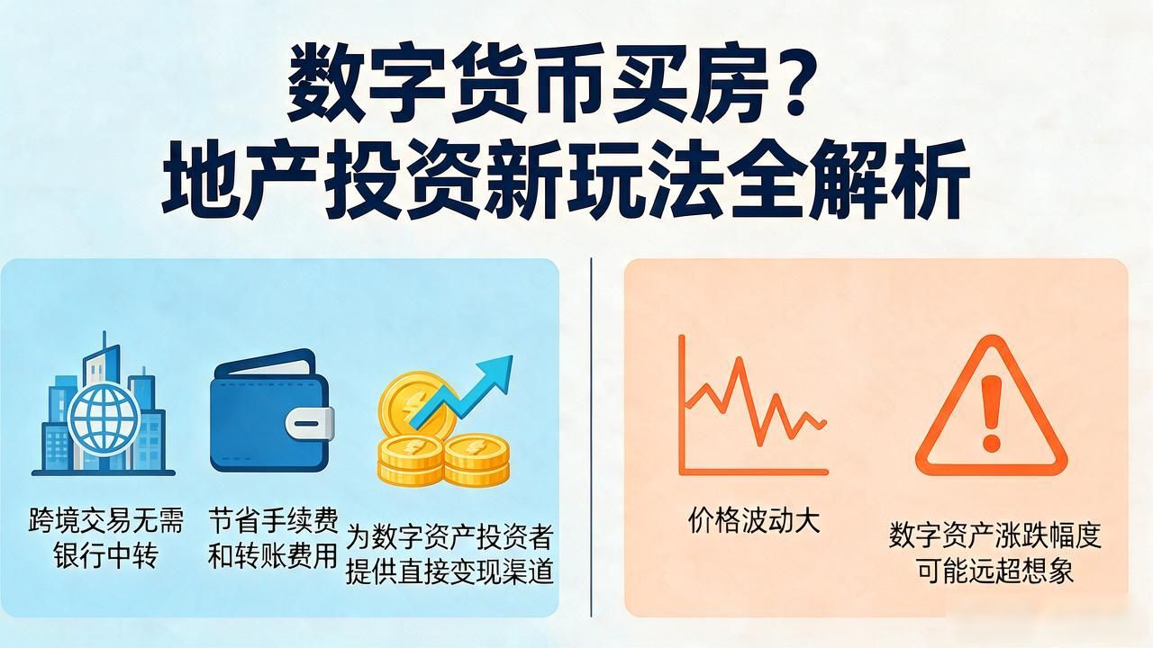 数字货币买房？地产投资新玩法全解析