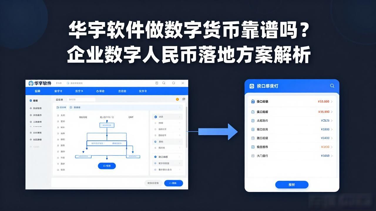 华宇软件 数字货币_华宇软件 数字人民币 系统集成_华宇软件 数字人民币 B端落地