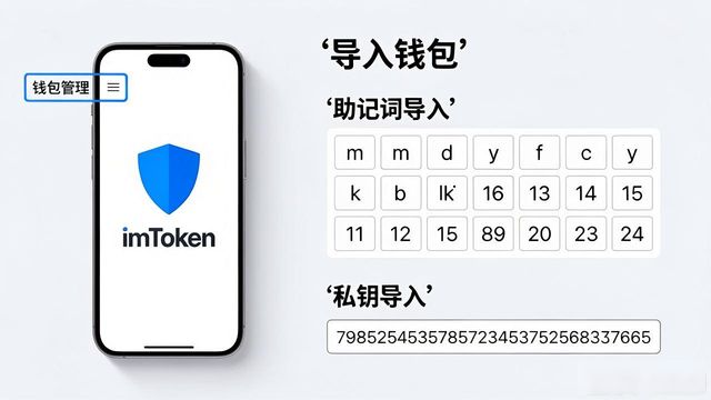 导入钱包是干什么用的_im钱包怎么导入私钥_如何将资产从其他钱包导入imToken通用版?