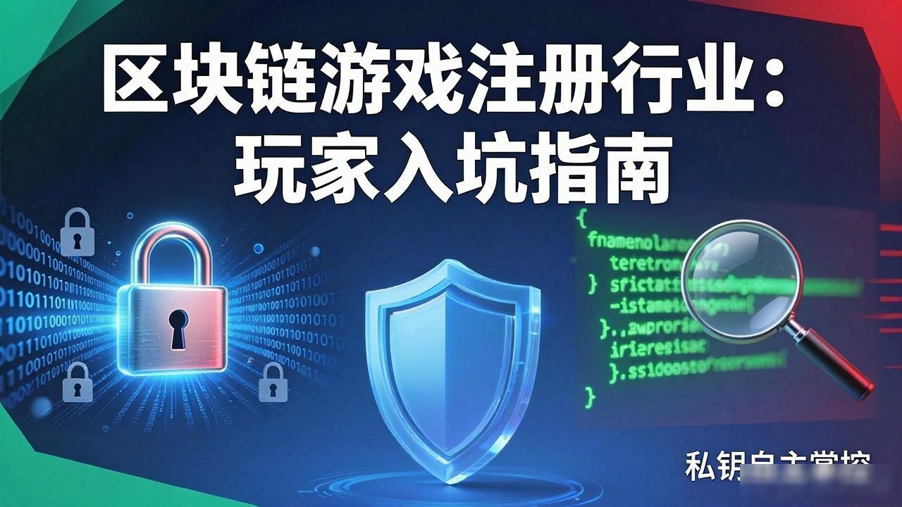 区块链游戏注册行业：玩家入坑指南
