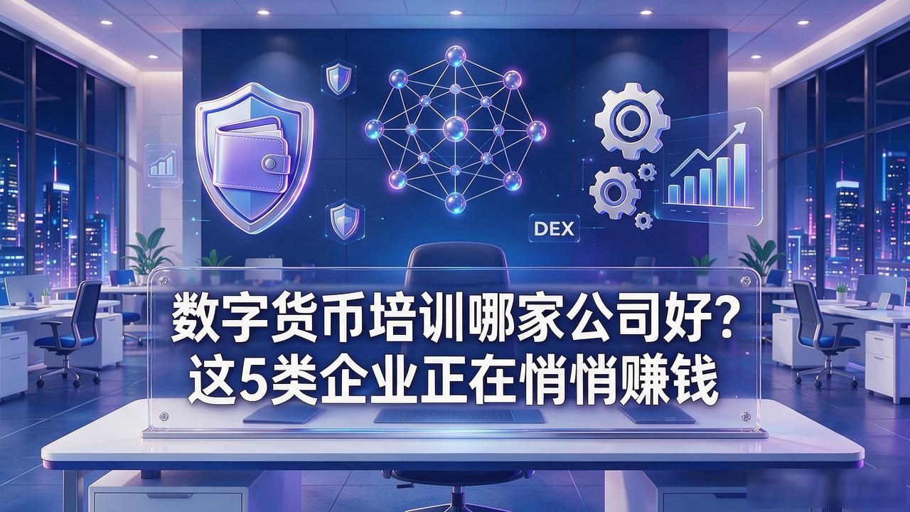 数字货币培训哪家公司好？这5类企业正在悄悄赚钱