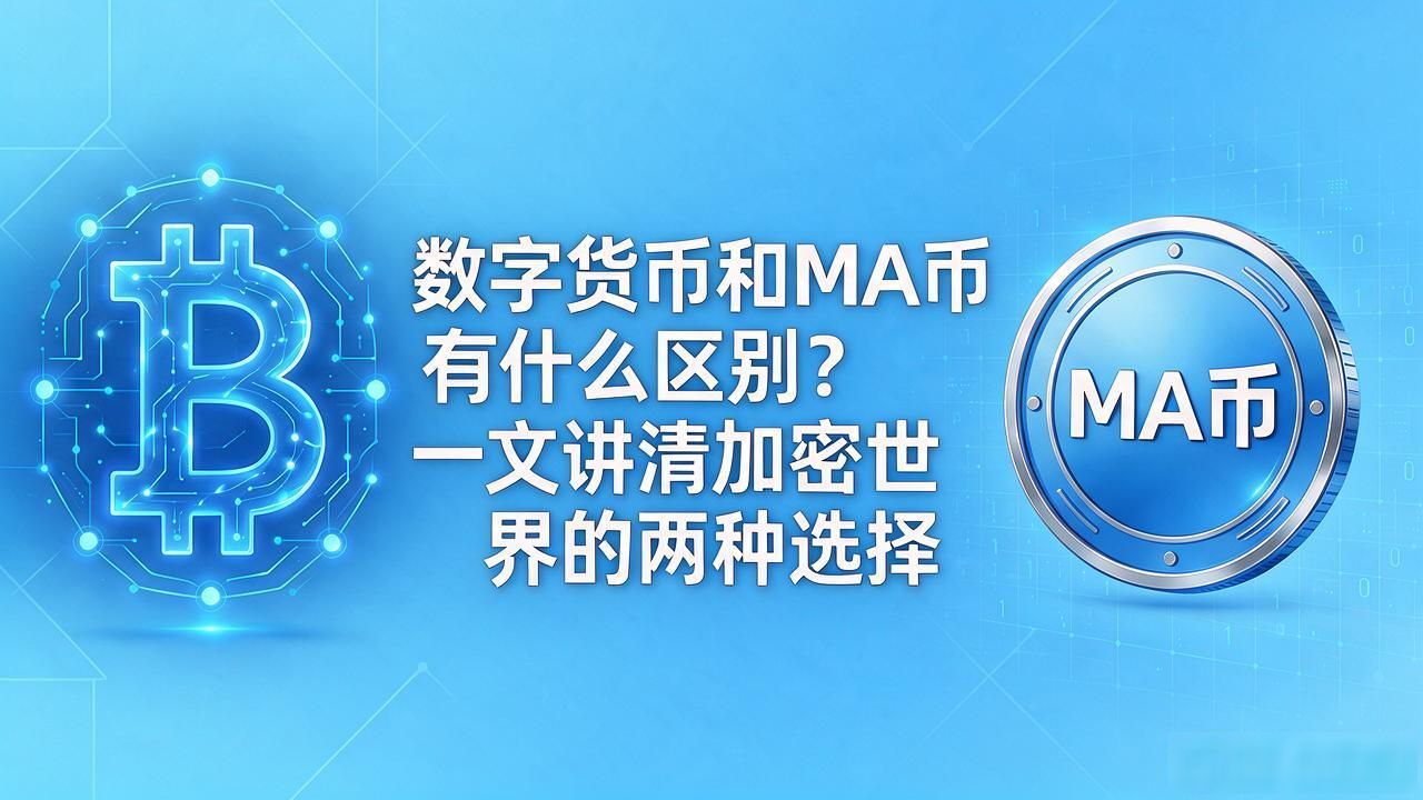 数字货币和ma币_数字货币和MA币的区别 主流数字货币投资建议 MA币项目代币投资要点