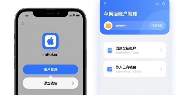 imToken苹果版怎么创建多个钱包？多账户管理切换教程