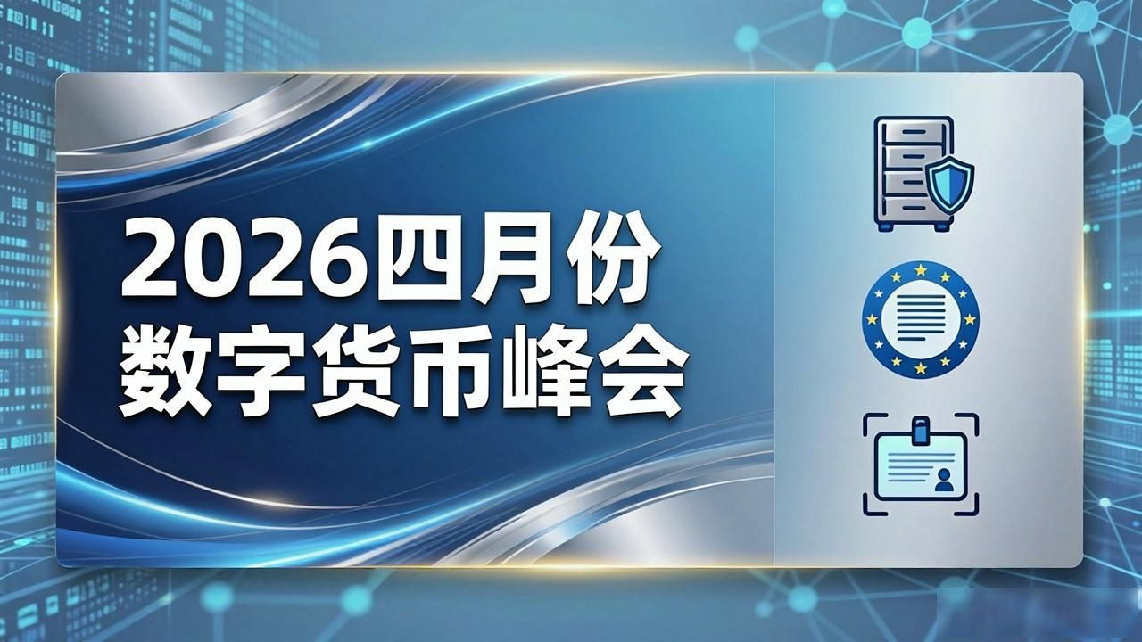 2026四月份数字货币峰会时间与亮点介绍