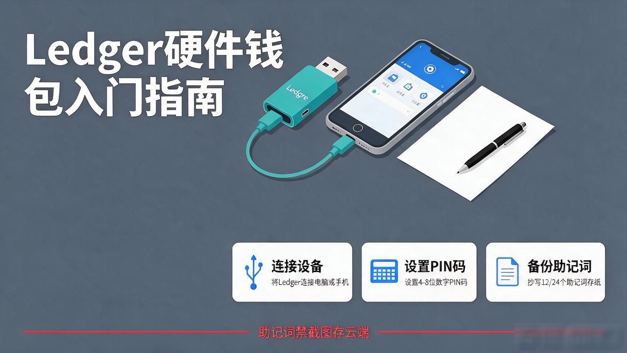 数字货币ledger怎么用？一文讲清硬件钱包入门指南