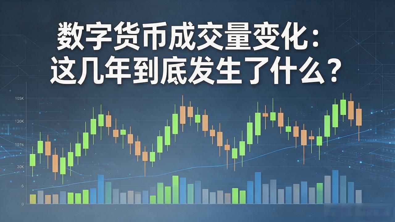 数字货币成交量变化：这几年到底发生了什么？