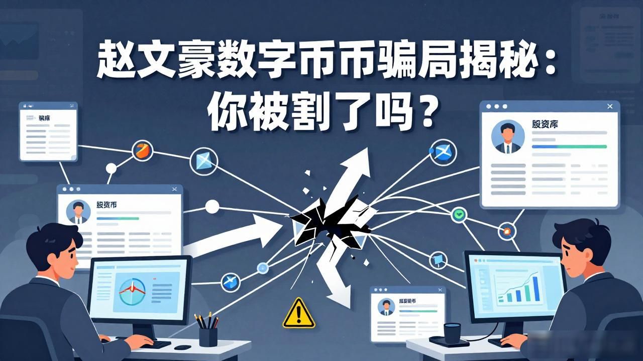 赵文豪数字货币骗局揭秘：你被割了吗？