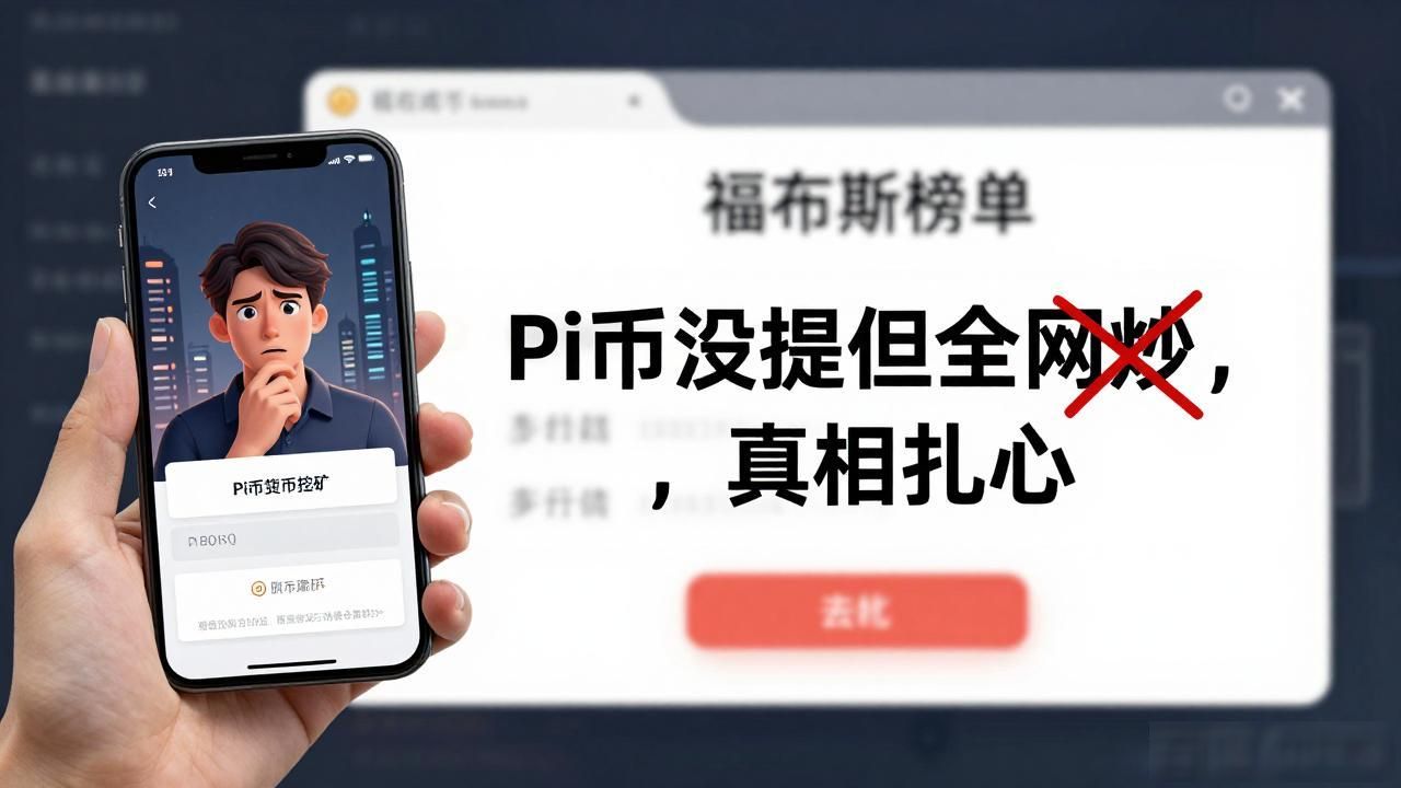 福布斯没提Pi币，但全网都在炒，真相有点扎心