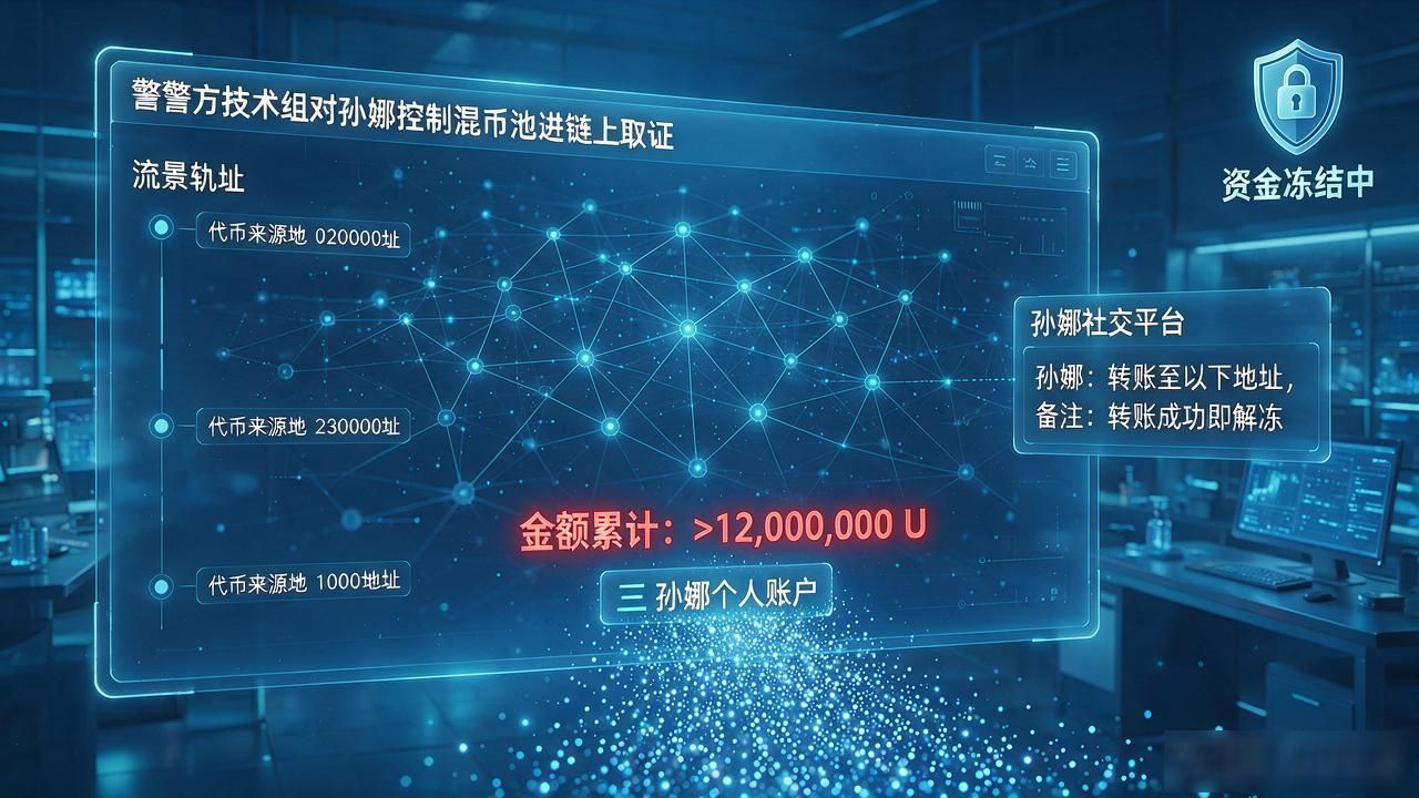 区块链资金流向追踪_孙娜数字货币案分析_数字货币孙娜破案