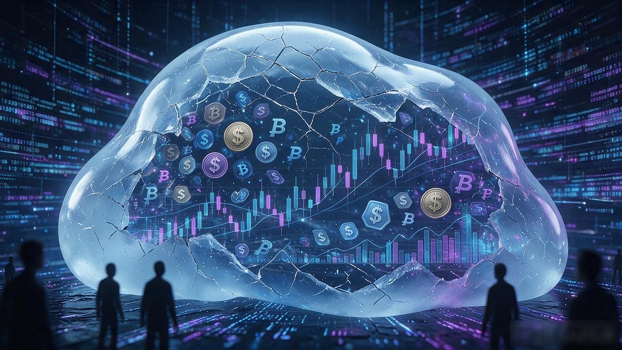 数字化泡沫有多深？货币化资金把虚拟资产撑虚了，普通人别接盘
