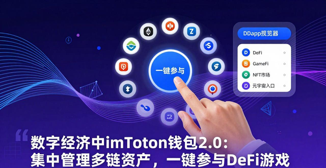 数字经济中imToken钱包2.0：集中管理多链资产，一键参与DeFi游戏